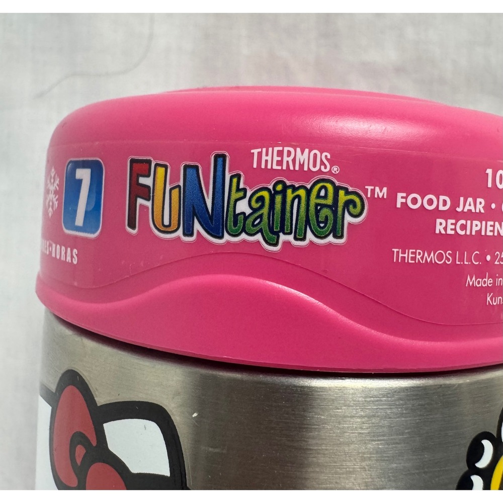 Thermos Hello Kitty FUNtainer 10oz Food Hot and Cold Container Stainless Steel - Picture 5 of 8